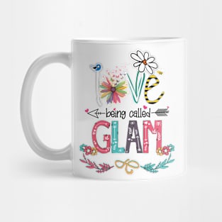 Love Being Called Glam Happy Mother's Day Mug